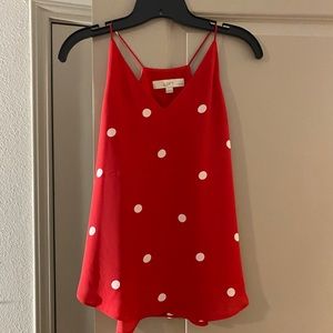 Loft Red Top